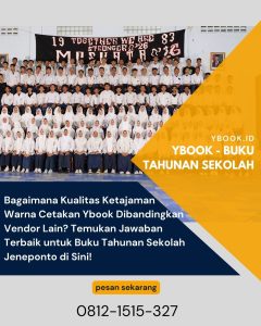 Bagaimana Kualitas Ketajaman Warna Cetakan Ybook Dibandingkan Vendor Lain? Temukan Jawaban Terbaik untuk Buku Tahunan Sekolah Jeneponto di Sini!