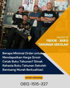 Berapa Minimal Order untuk Mendapatkan Harga Grosir Cetak Buku Tahunan? Simak Rahasia Buku Tahunan Sekolah Bantaeng Murah Berkualitas!