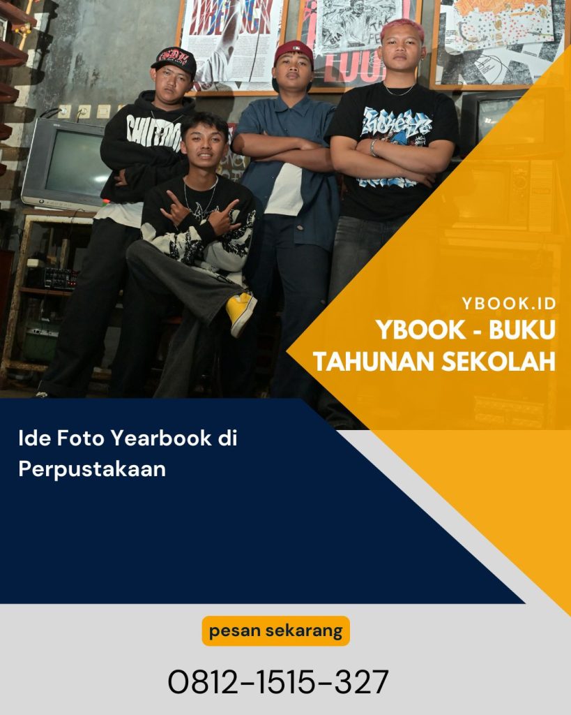 Ide Foto Yearbook di Perpustakaan