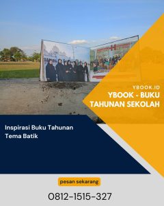 Inspirasi Buku Tahunan Tema Batik