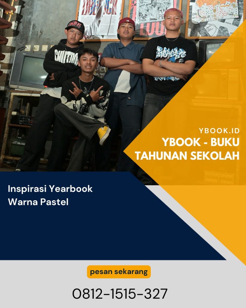 Inspirasi Yearbook Warna Pastel